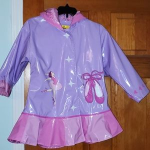 Kids ballerina raincoat